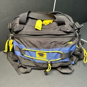Mountainsmith TOUR Waist Fanny Bag Yellow Hiking Travel Commuter Y2K Vintage
